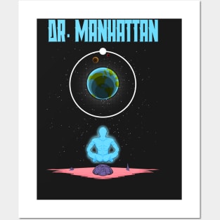 Dr Manhattan Posters and Art